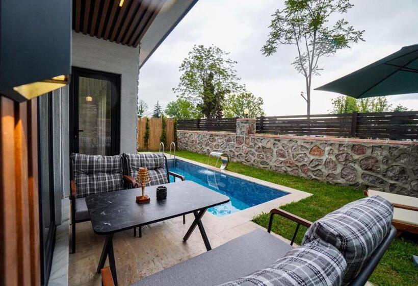 디럭스 4인 룸, Vital Home Sapanca Isıtmalı Havuzlu Villa&bungalov