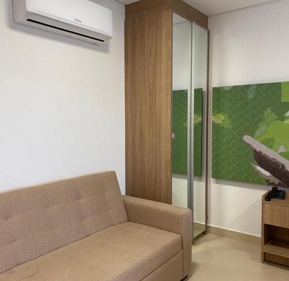 Апартаменты 1 Спальня с Балконом, Capivari Residence