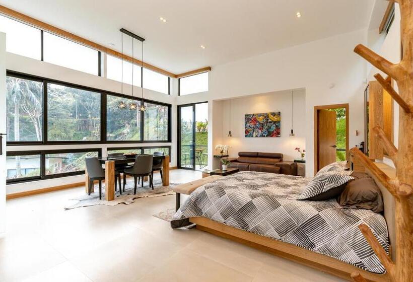 اتاق استاندارد با چشم‌انداز دریاچه, Zen Medellin Satori