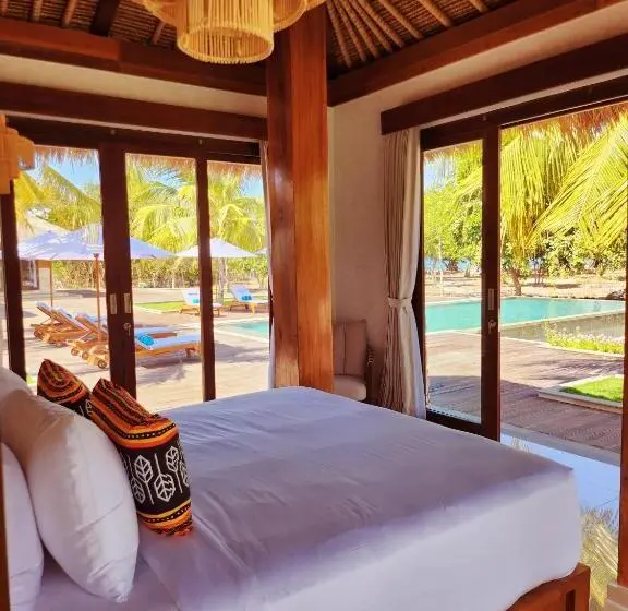 デラックスビラの１ベッドルーム, Kandora Luxury Villas
