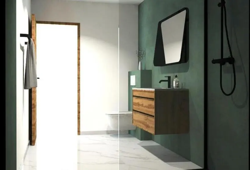 آپارتمان 1 خوابه با تراس, Hôtel A Stretta