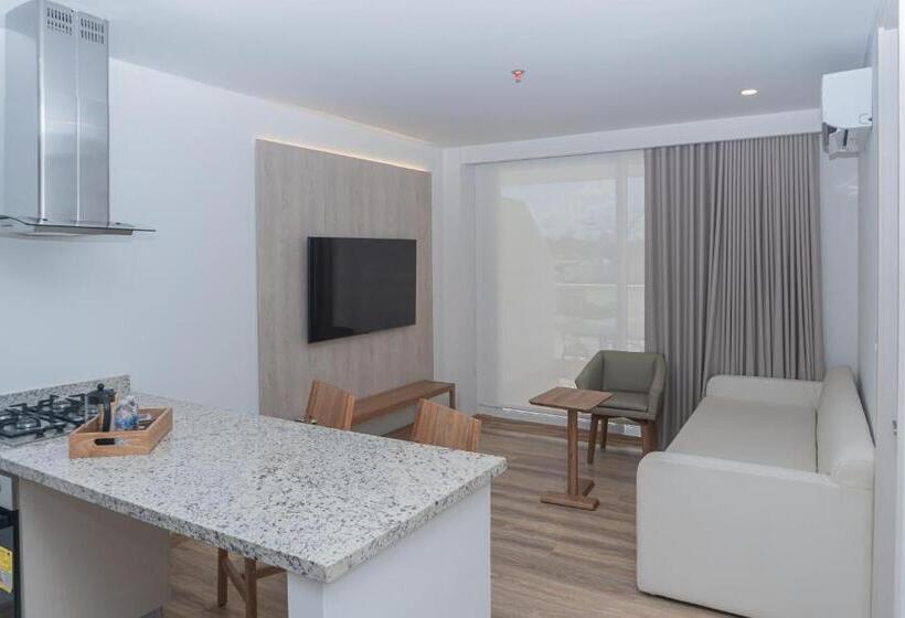 דירת שני חדרים, Wyndham Santa Marta Aluna Beach