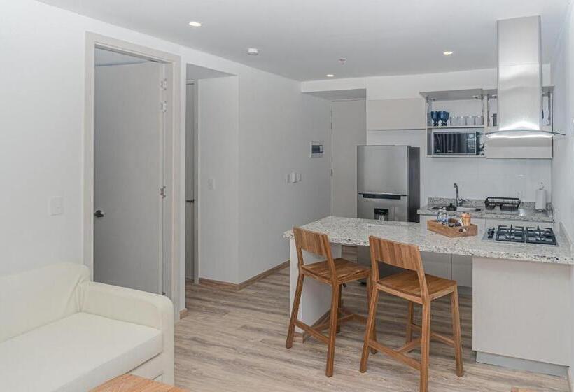 Апартаменты 2 Спальни, Wyndham Santa Marta Aluna Beach