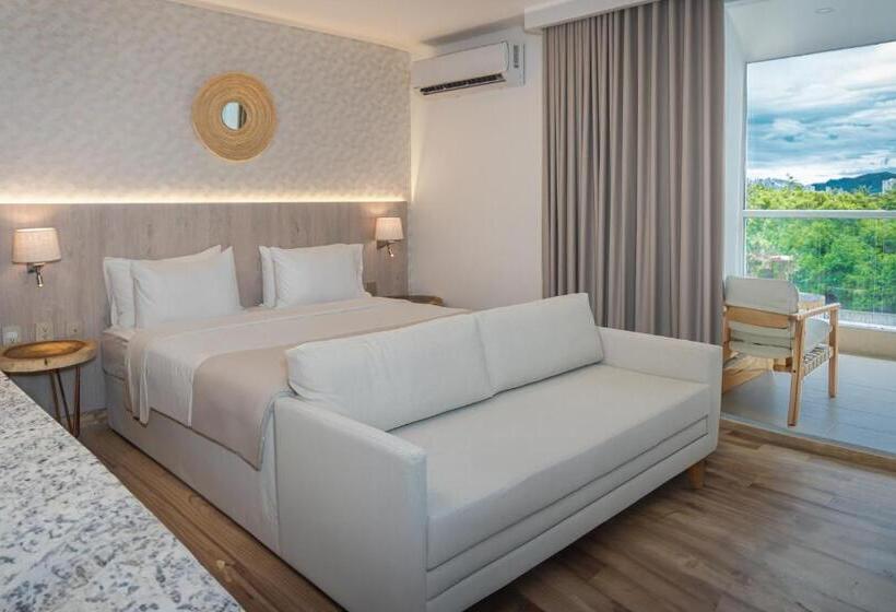 Студия Стандарт Вид на Море, Wyndham Santa Marta Aluna Beach