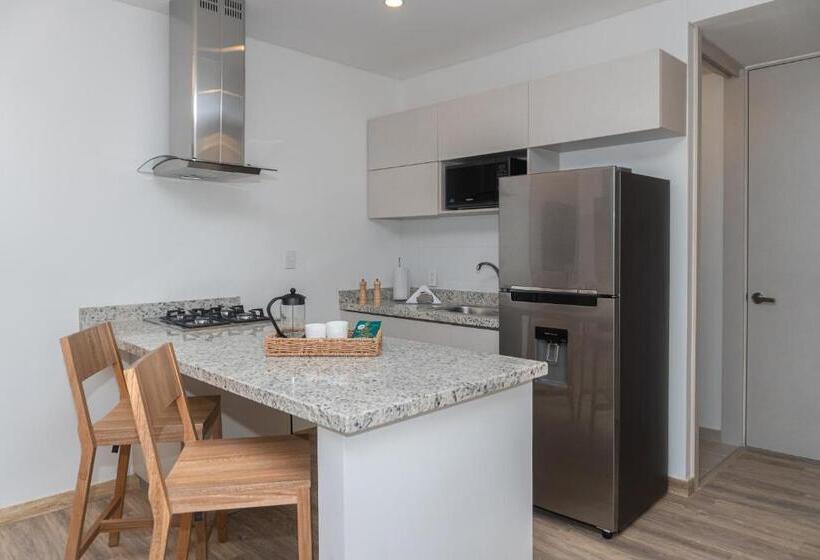 סטודיו סטנדרטי נוף לים, Wyndham Santa Marta Aluna Beach