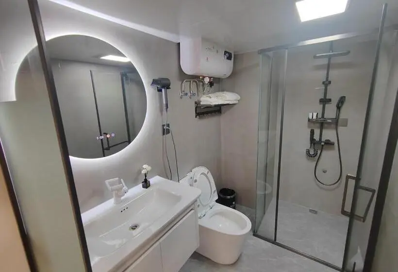 キングサイズベッドのデラックスルーム, South Wind Blowing Dreams B&b   Xiamen North Railway Station