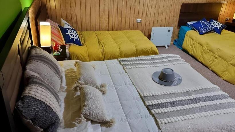 اتاق خانوادگی با چشم‌انداز باغ, Tinaja Mar Quillaipe   Hostería   Bed And Breakfast