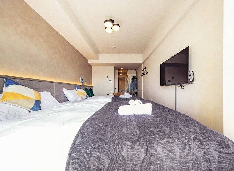 Четырехместный Номер Стандарт, Apartment Hotel 11 Shinsaibashi Ii