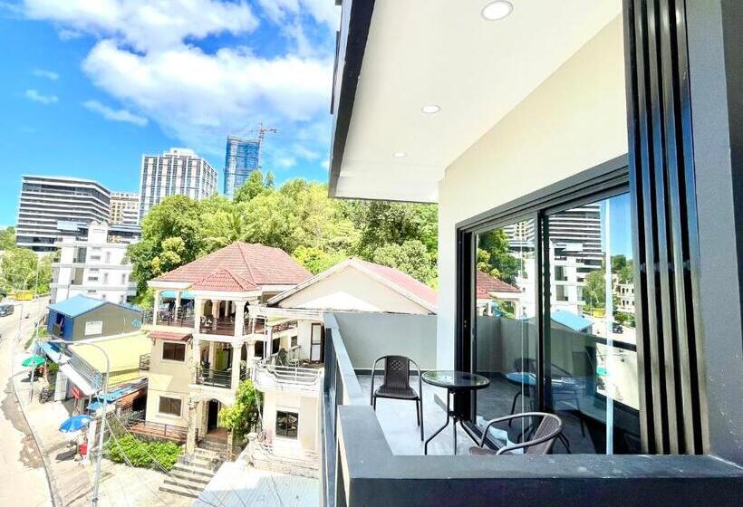 Номер Deluxe с Балконом, Sky City View Appartements Sihanoukville