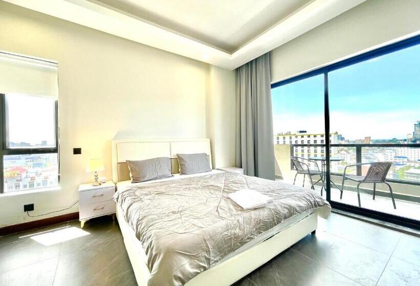 Апартаменты 2 Спальни, Sky City View Appartements Sihanoukville