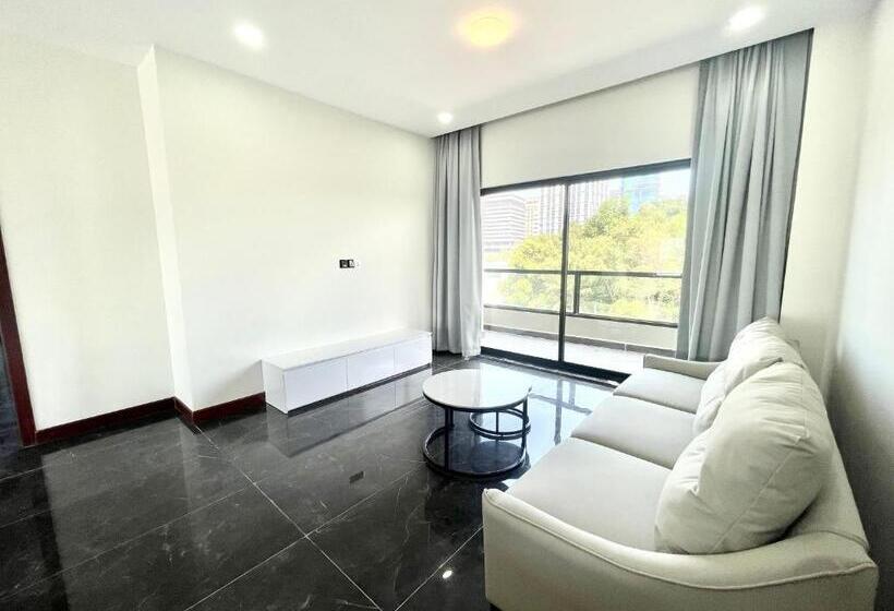 Апартаменты Пентхаус 1 Спальня, Sky City View Appartements Sihanoukville