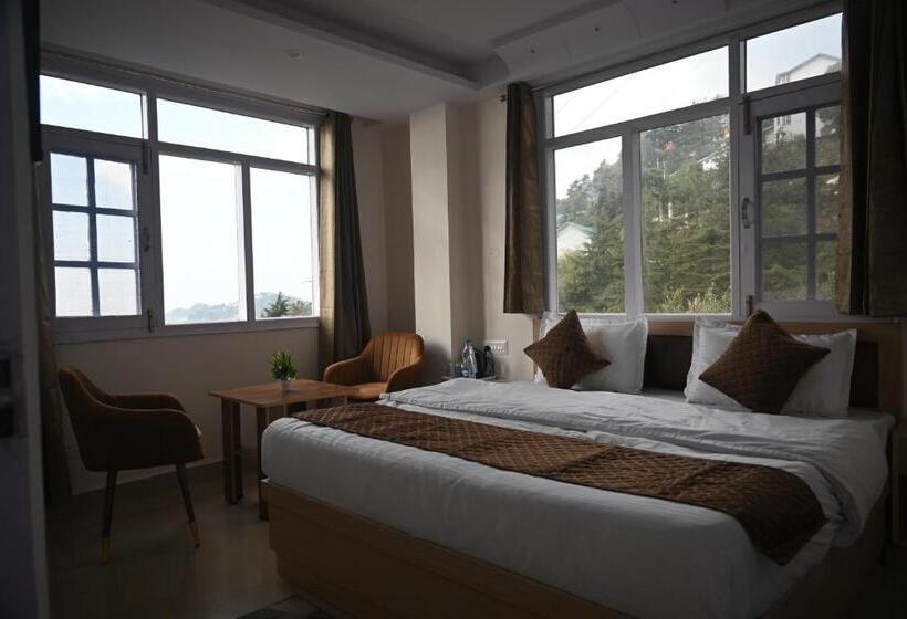 스탠다드 룸 산 전망, Pine Ville Shimla