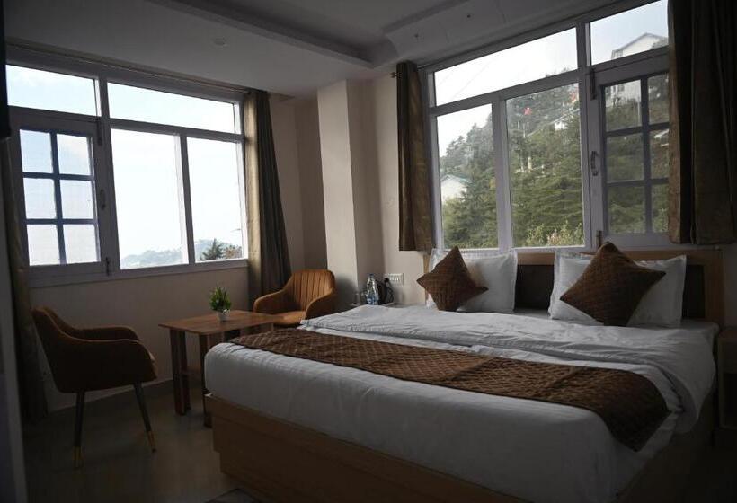 Номер Стандарт Вид на Горы, Pine Ville Shimla