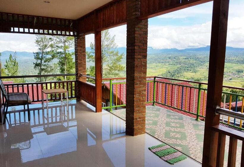 غرفة قياسية مزوَّدة بشُرفة, Cheagia Resort At Sitinjo Near Sidikalang