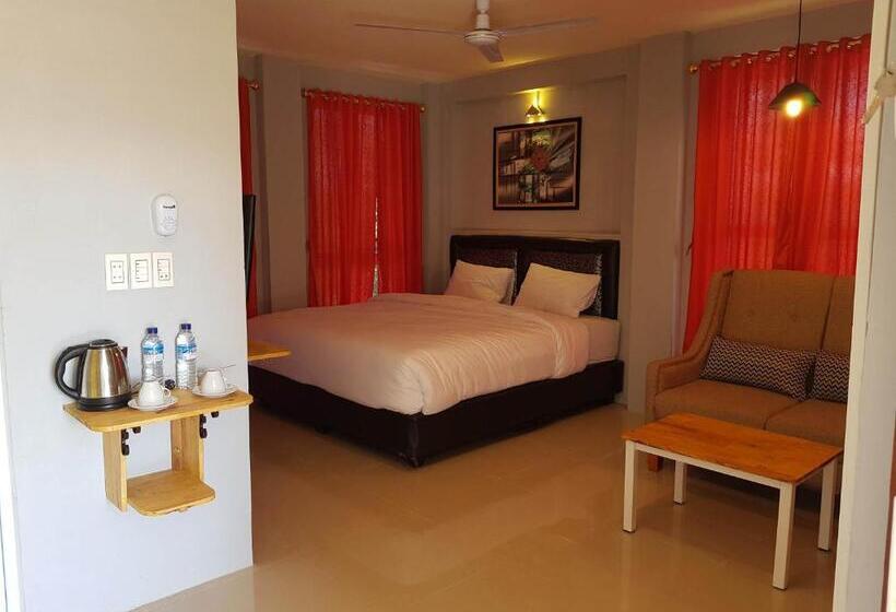 غرفة قياسية مزوَّدة بشُرفة, Cheagia Resort At Sitinjo Near Sidikalang