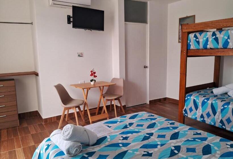 اتاق استاندارد چهار تخته, Las Fragatas Casa