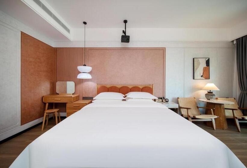 스탠다드 룸 더블 침대 2개, Hefei Tom