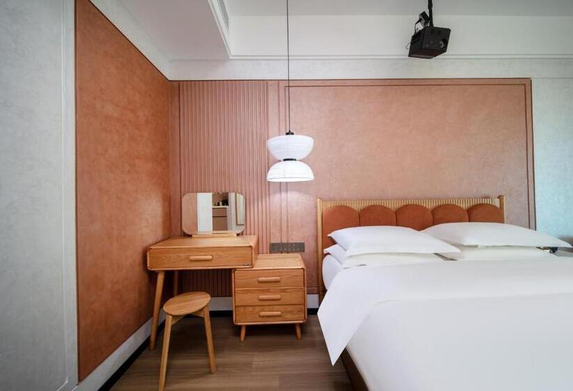 스탠다드 룸 더블 침대 2개, Hefei Tom