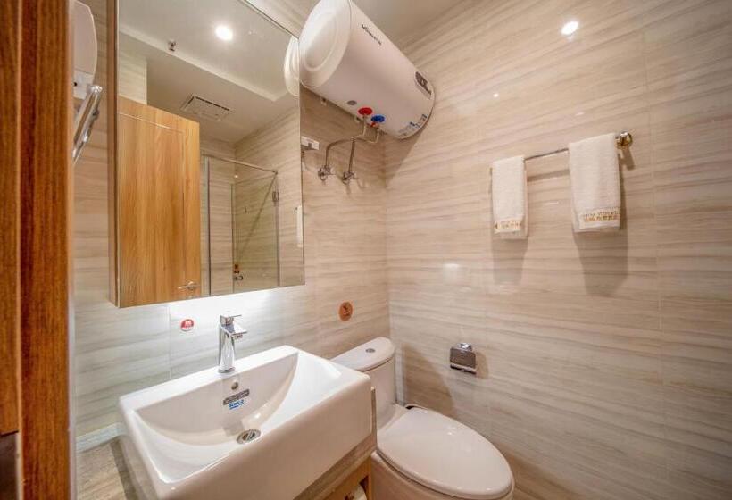 스탠다드 룸 킹사이즈 침대, Hefei Tom