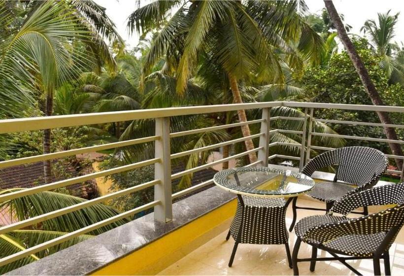 شقة غرفة نوم واحدة مزودة بشُرفة, Eden Stay   Goa