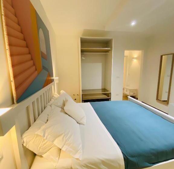 Pokój Czteroosobowy Deluxe, B&b Selâavì Stabia