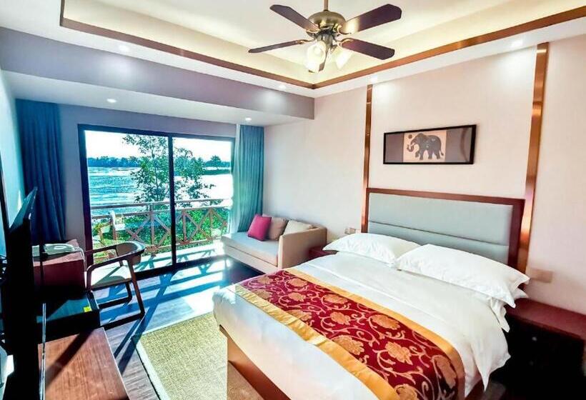 וילת חדר שינה 1, נוף לגינה, Monmonboutique