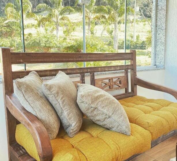 带阳台套房, Pousada E Restaurante Casa Primitivus