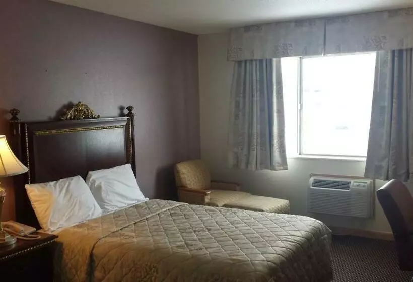 キングサイズベッドのスタンダードルーム, America S Best Inn Urbana Champaign