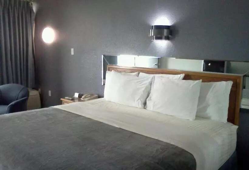 キングサイズベッドのデラックスルーム, Quail's Nest Inn & Suites