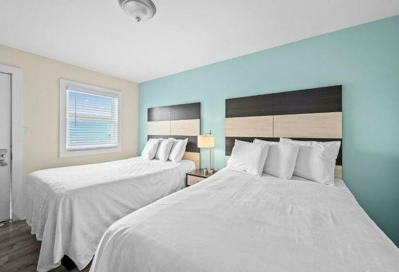 ２ダブルベッドのスタンダードルーム, Madison Beach Motel