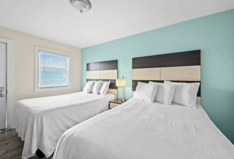 ２ダブルベッドのスタンダードルーム, Madison Beach Motel