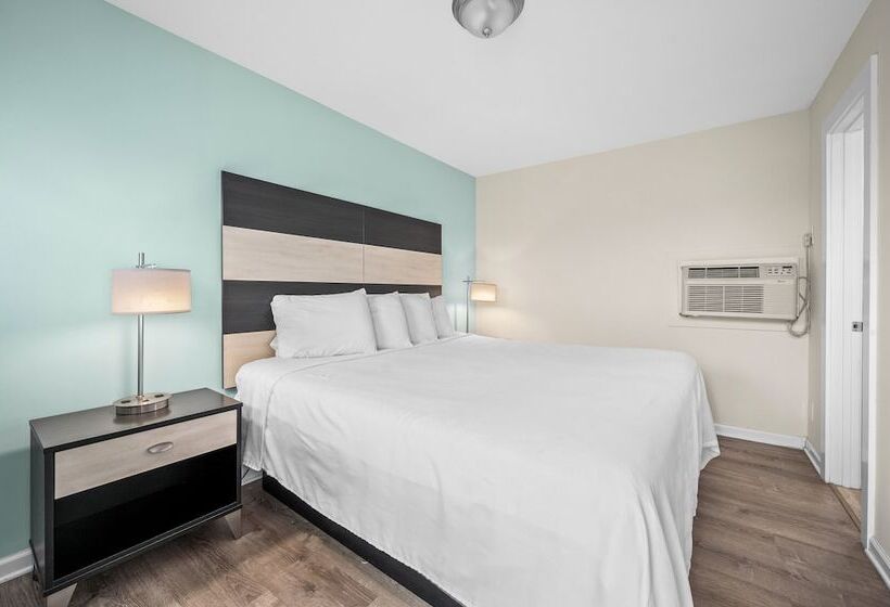 标准间带双人床, Madison Beach Motel