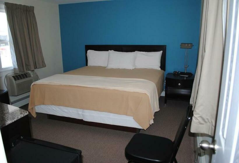 带大床的标准间, Shore Point Motel