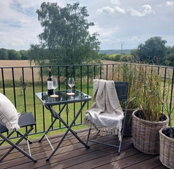 חדר סטנדרט עם טרסה, La Ferme De Sotrez