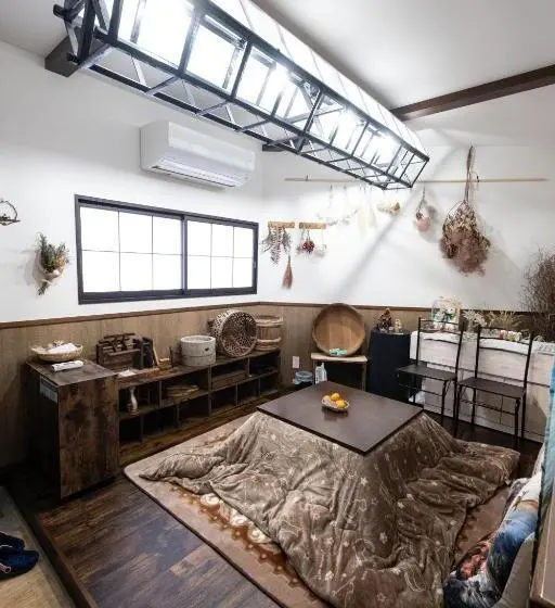 ファミリールーム, 恐竜博物館まで車で5分 自然体験 古来農業体験ができる一棟貸し宿dinosaur Agri