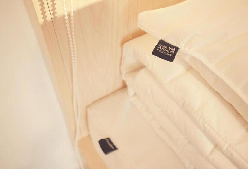 Cama em Quarto Compartilhado, Swan S Journey International Youth Hostel Changsha Wuyi Square Ifs Ifc