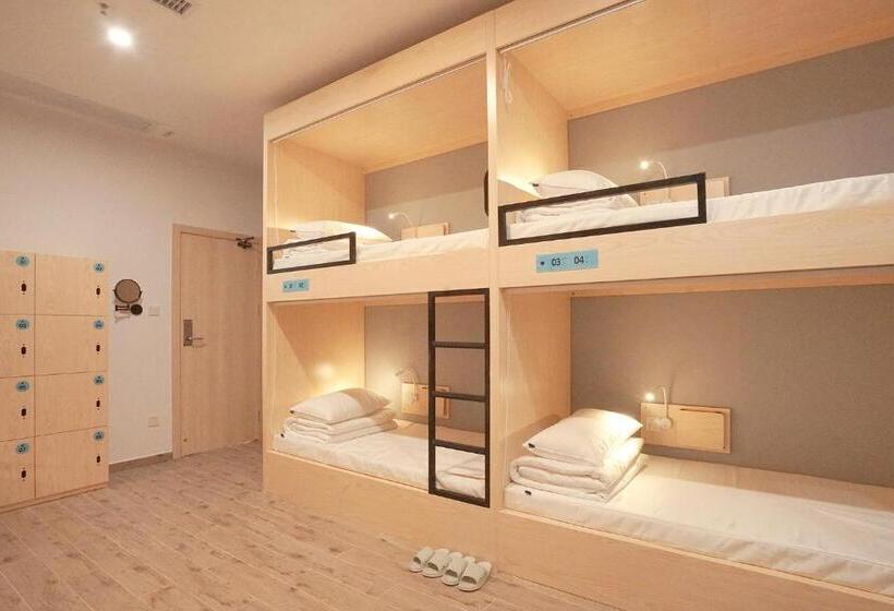 Cama em Quarto Compartilhado, Swan S Journey International Youth Hostel Changsha Wuyi Square Ifs Ifc