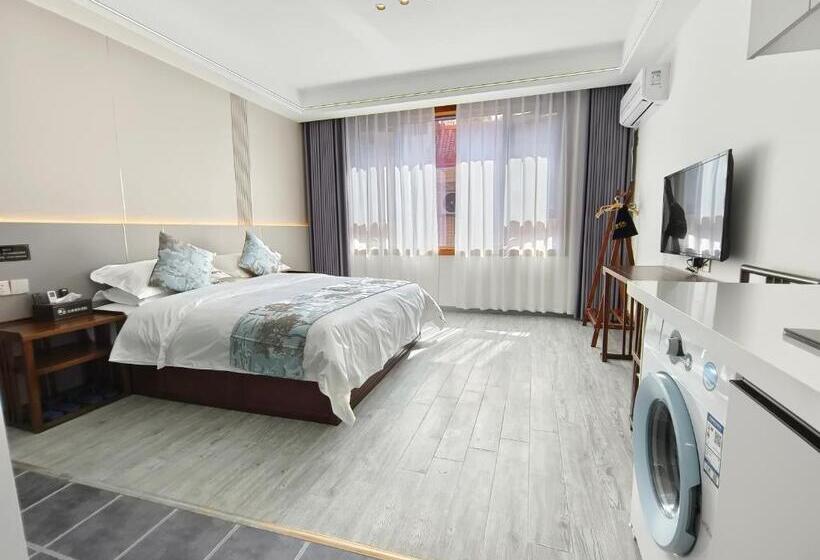 스탠다드 룸 킹사이즈 침대, Zhangjiajie Borui Hotel Tianmen Mountain