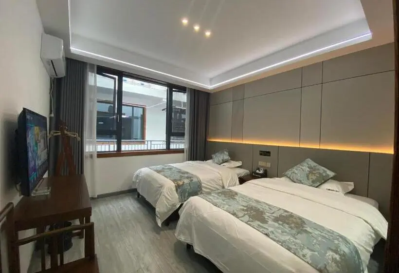 Comfort-huone, Zhangjiajie Borui Hotel   Tianmen Mountain