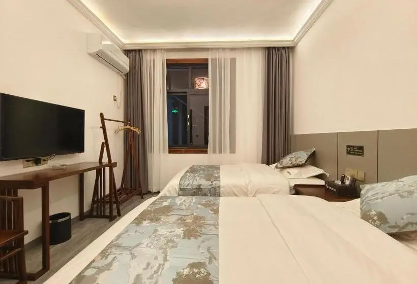 Comfort-huone, Zhangjiajie Borui Hotel   Tianmen Mountain