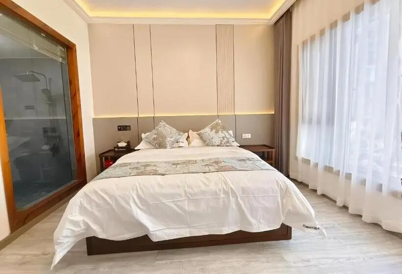 Standard-huone King-vuode, Zhangjiajie Borui Hotel   Tianmen Mountain