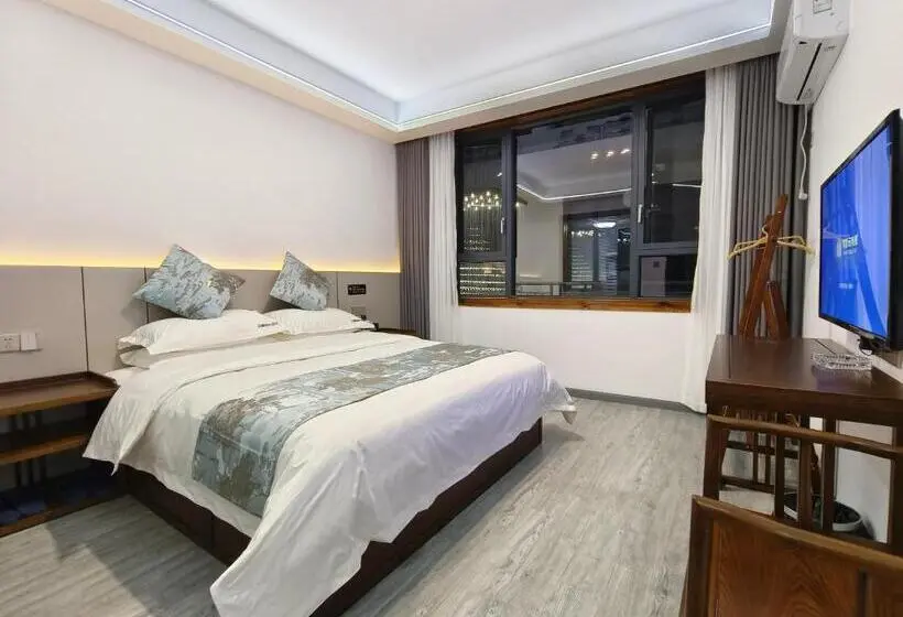 Standard-huone King-vuode, Zhangjiajie Borui Hotel   Tianmen Mountain