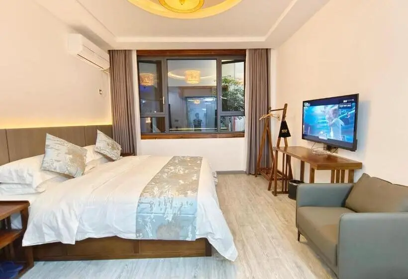 Standard-huone King-vuode, Zhangjiajie Borui Hotel   Tianmen Mountain