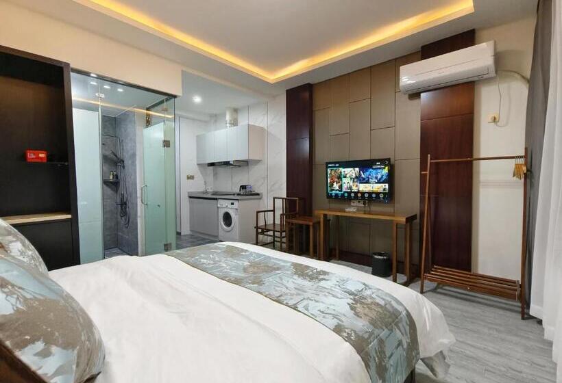 Номер Deluxe Кровать Кинг, Zhangjiajie Borui Hotel   Tianmen Mountain