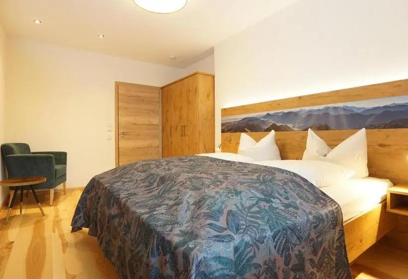 Huoneisto 1 Makuuhuone Näkymä, Ferienhof Oberhuber