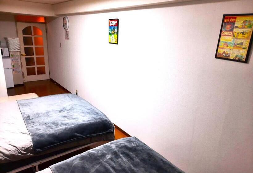 شقة غرفتين, Shinjuku Harusame Apartment  Twin Room