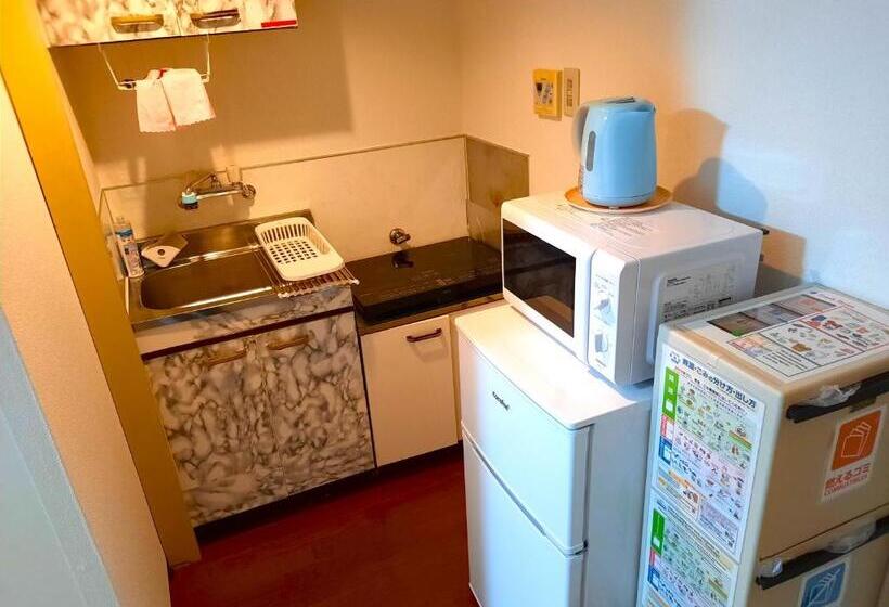 شقة غرفتين, Shinjuku Harusame Apartment  Twin Room
