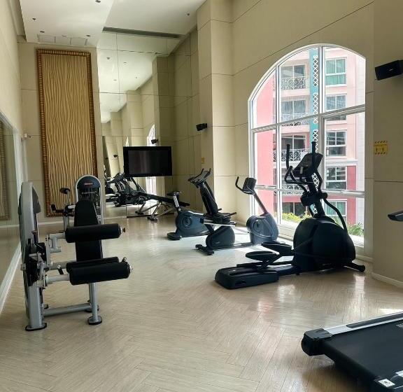 プールの見える１ベッドルームアパートメント, Grande Caribbean Condo Resort Pattaya G2008