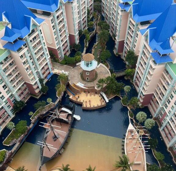 プールの見える１ベッドルームアパートメント, Grande Caribbean Condo Resort Pattaya G2008