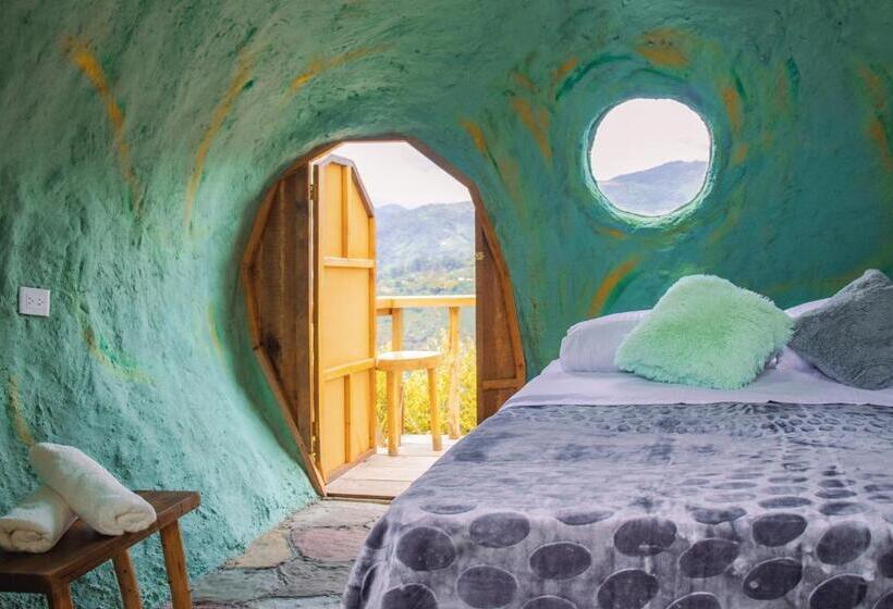 标准间带阳台, Finca Wayra